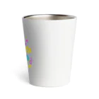 AtelierBoopのトイプードル　フラワーパーティ Thermo Tumbler