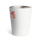 MUGEN ARTの紅葉に緋連雀　小原古邨 Thermo Tumbler