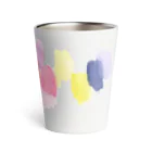 c5watercolorの水彩ペイント・カラフルその2 Thermo Tumbler