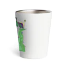 ru_machanのFlowers thinking about mess 002 Thermo Tumbler