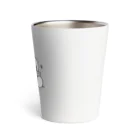 ナポリのSUZURIのホットドックとうさちゃん Thermo Tumbler