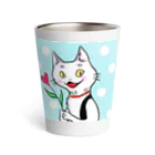 玉子丸の部屋の夢猫さん Thermo Tumbler