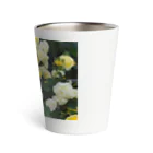 bitpiyoの黄色い薔薇の花 Thermo Tumbler