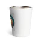 henohenomohejiadのドット絵のホラーなカピバラ Thermo Tumbler