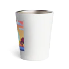 shibasannのフランスの風景のピクセルアート Thermo Tumbler