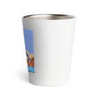 kein-keinのドット絵のイルカ Thermo Tumbler