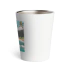 Makky_0401の南国の海イラストグッズ Thermo Tumbler