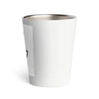 yokosonの食べ物アート顔 Thermo Tumbler