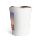 koba777のドット絵ハリネズミ Thermo Tumbler