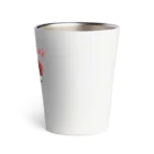 Design_Lab_Lycorisのキラキラと降る雪に心を躍らせるクリスマスコーギー Thermo Tumbler