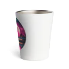 RetrowaveFlowerのRetrowaveFlower-桜- Thermo Tumbler