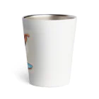 With-a-smileのサーフィン犬 Thermo Tumbler