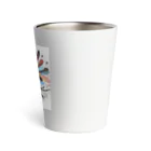 くろっぺの鳥アート TR240101 Thermo Tumbler