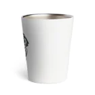 Nk-shopのElephant Tribal king Thermo Tumbler