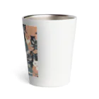 にょらやま堂のmodern cat's Thermo Tumbler