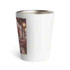 プリンゴブリンの赤毛の読書メガネさん Thermo Tumbler