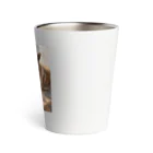 huwahuwa_nikonikoshopのインテリ犬 Thermo Tumbler