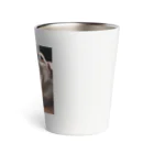 LuckyRiverShineの袋に入っている猫 Thermo Tumbler