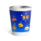 もふもふ堂の１２（１３）星座のかわいいデザイン Thermo Tumbler