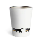 Paindepices（パンド・エピス）のパンド・エピス　ねこの行進 Thermo Tumbler