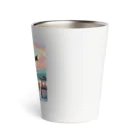 Pixel Art Goodsの厳島神社（pixel art） Thermo Tumbler