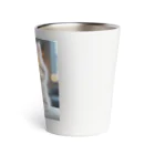 kangekiのあかんべにゃんこNo.3 Thermo Tumbler