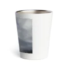 そらの4月22日　吹き荒れる風と雲 Thermo Tumbler