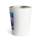 かるるんショップのあじさいと妖精 Thermo Tumbler