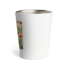 JAMnano1837の猫 in 花園 Thermo Tumbler