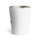 World_Teesのレトロアニメ怪獣ラーメン  Thermo Tumbler