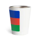 お絵かき屋さんのニューカレドニアの国旗 Thermo Tumbler