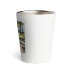 AI Design Labの旅する猫 Thermo Tumbler