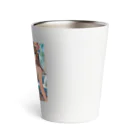 かるるんショップの海と南国と水着と　夏休み Thermo Tumbler