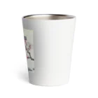 JoyfulMomentsCraftsの桜と鳥居　ー Cherry Blossoms and Torii ー Thermo Tumbler