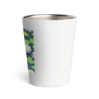 yukki1975のピクセルアートの5月_水芭蕉（みずばしょう） Thermo Tumbler