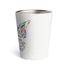 chicodeza by suzuriのビビッドな蝶々 Thermo Tumbler