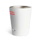 うさやのハッピーアワーでビール祭りを開催するパンダとシマエナガ Thermo Tumbler