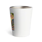 Colorfulのパリの街 Thermo Tumbler