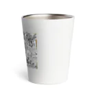 White-Holeのライトランゲージアート Thermo Tumbler