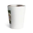 AQUAMETAVERSEの華やかな花が入った花かご　なでしこ1478 Thermo Tumbler