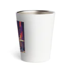 ミリススタイルのドラムを叩くシマリス Thermo Tumbler