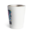 373Digital Lab shopのCyber Diva - サイバーパンクの歌姫 Thermo Tumbler