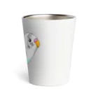 Lily bird（リリーバード）のセキセイインコのピーコちゃん Thermo Tumbler