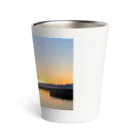 photo-kiokuの漁港夕景 Thermo Tumbler