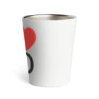 うの UNOのI LOVE UNO（黒文字） Thermo Tumbler