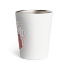 イラスト MONYAAT のポップコーン侵入OK Thermo Tumbler