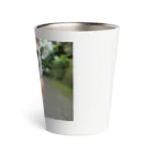 akane_art（茜音工房）のカラフルチワワ（フラワー） Thermo Tumbler