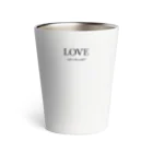 fussanのはなとねこの 【Love】 Thermo Tumbler