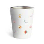 mumi*mushuのサーカス柄 Thermo Tumbler