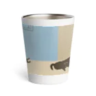 ねこや Ryoko -猫屋 りょうこ-のねこ　心地よいリズム Thermo Tumbler